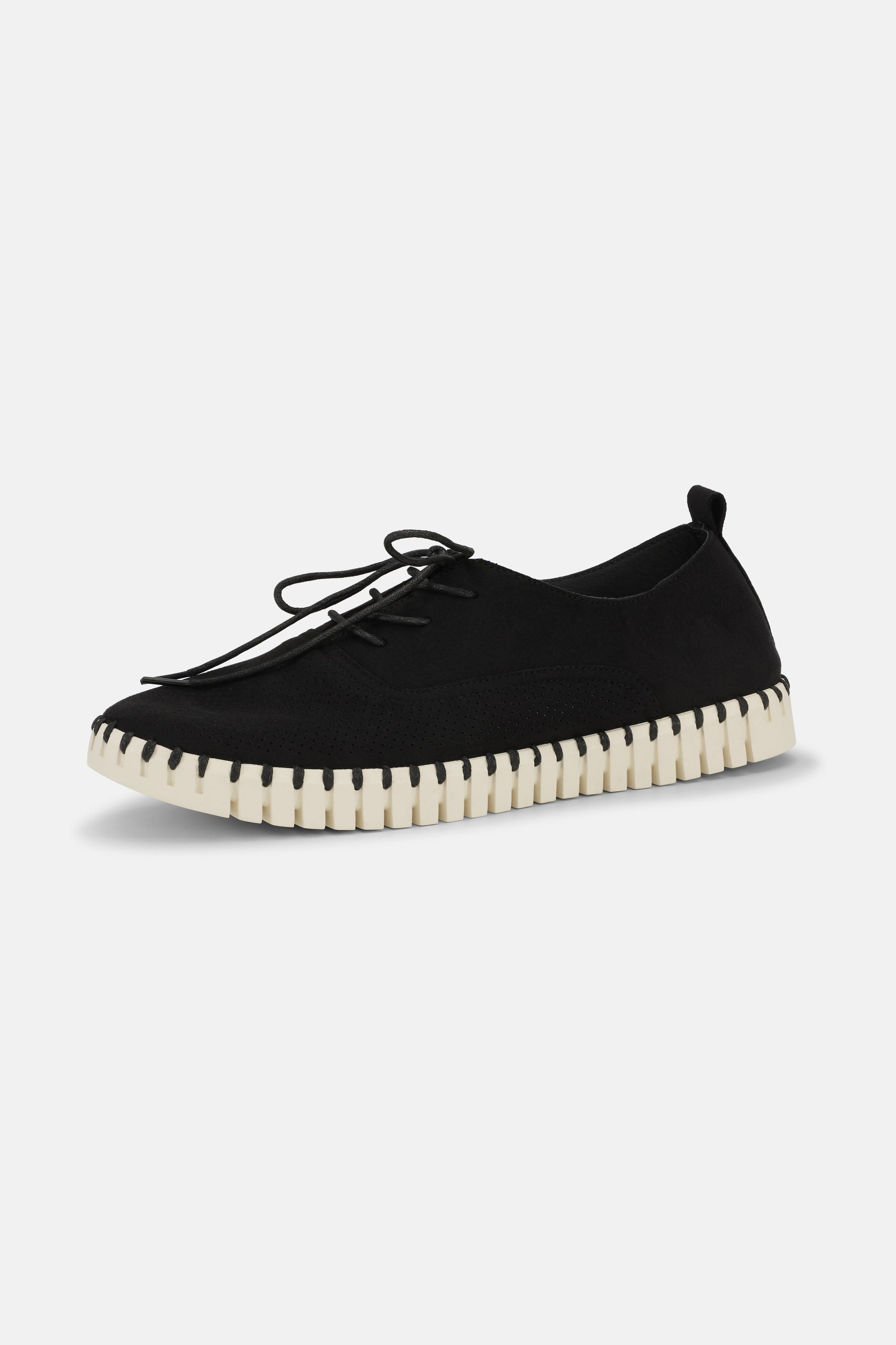 Herresko Med Lisser - Black Pearled Ivory